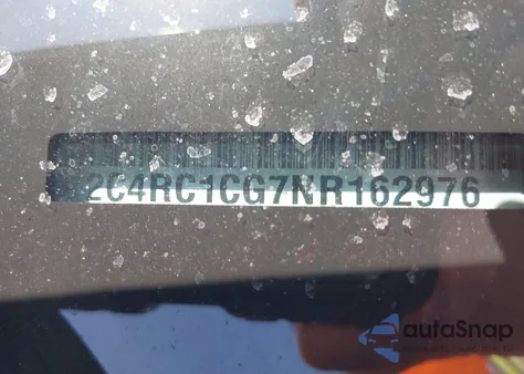 2022 Chrysler Voyager Lx z USA, uszkodzony, nr VIN 2C4RC1CG7NR162976